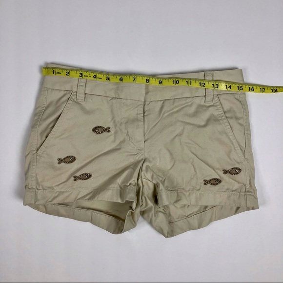 J. Crew Appliqué Shorts - Picture 6 of 8